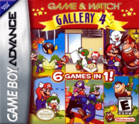 Game and Watch Gallery 4 GameBoy Advance US box art